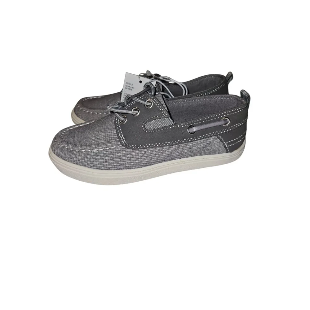 The Children's Place Toddler Canvas Boat Shoes size 12 New